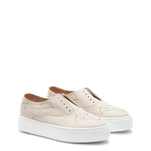 Clearance Fratelli Rossetti Suede Hobo Sport Sneaker | Beige