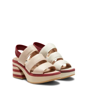 Cheap Fratelli Rossetti Leather Wedge Sandal | Milk white