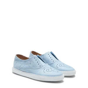 Discount Fratelli Rossetti Suede Hobo Sport Sneaker | Light blue