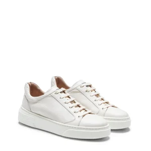 Best Sale Fratelli Rossetti Milk-white Leather Sneakers | Milk white