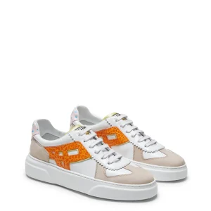 Cheap Fratelli Rossetti Sneaker Donna In Pelle- White